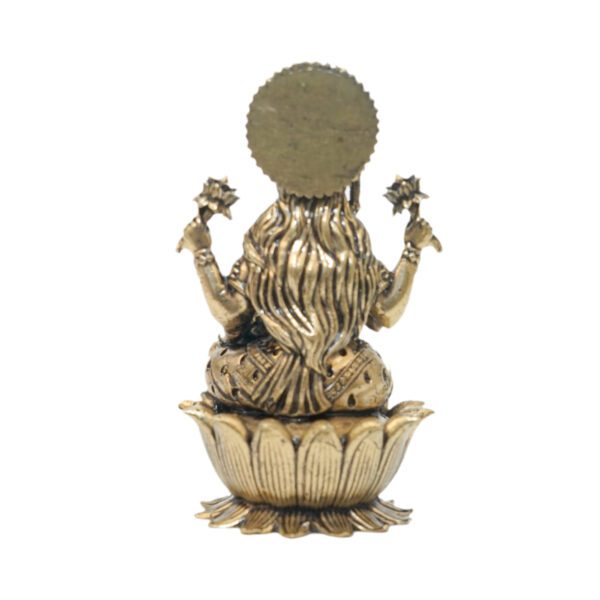 KALARAMBH Brass Lakshmi 2.5 Inch, 1 Pcs BH10862