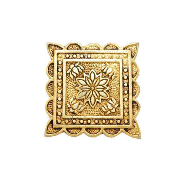 KALARAMBH Brass Bajath 0.6 Inch, 1 Pcs BH10909