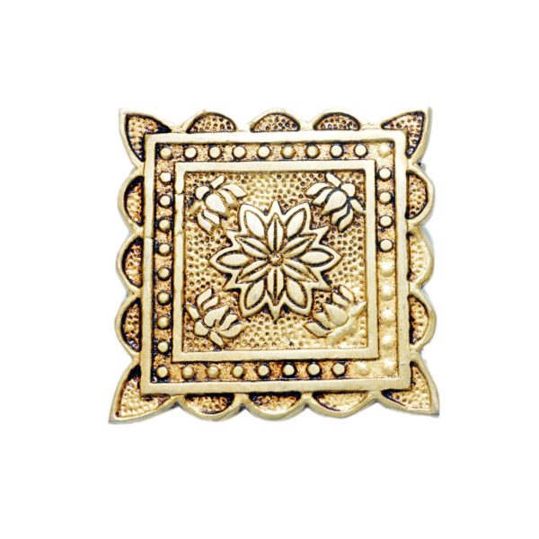 KALARAMBH Brass Bajath 0.6 Inch, 1 Pcs BH10909