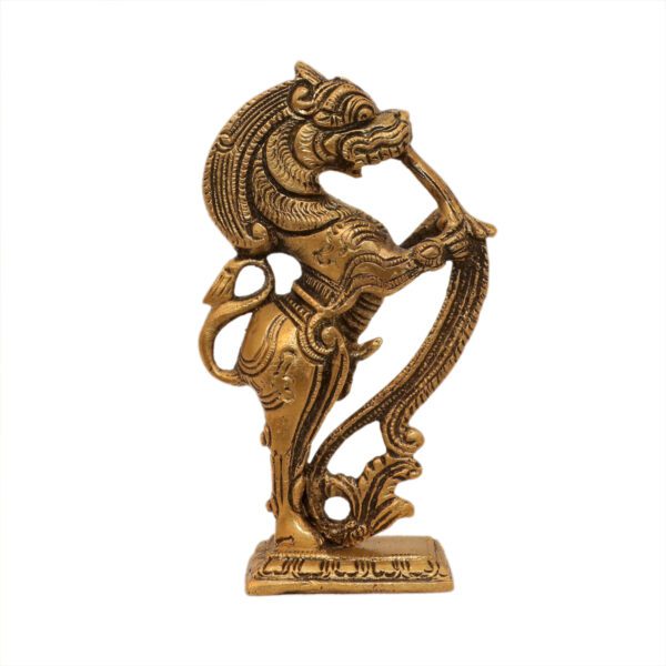 KALARAMBH Brass Lion 4.5 Inch, 1 Pcs BH10607