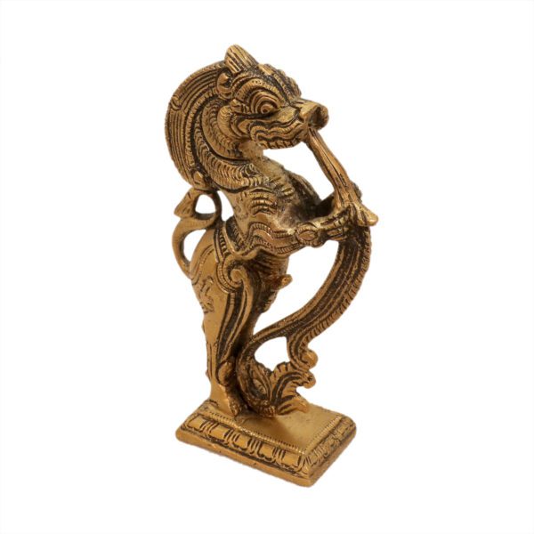 KALARAMBH Brass Lion 4.5 Inch, 1 Pcs BH10607