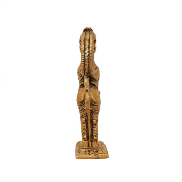KALARAMBH Brass Lion 4.5 Inch, 1 Pcs BH10607