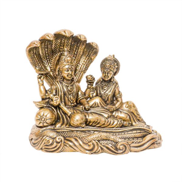 Brass Vishnu Laxmi 2.8 Inch KBH09567
