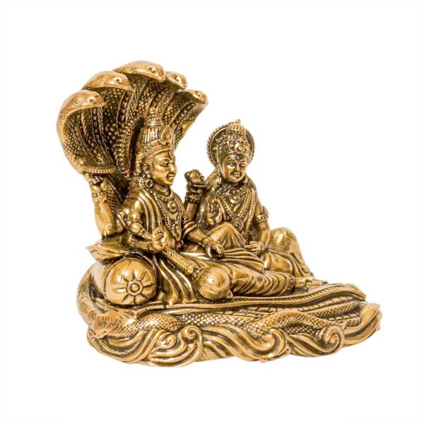Brass Vishnu Laxmi 2.8 Inch KBH09567