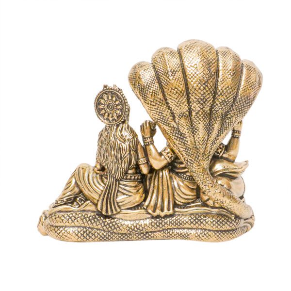 Brass Vishnu Laxmi 2.8 Inch KBH09567