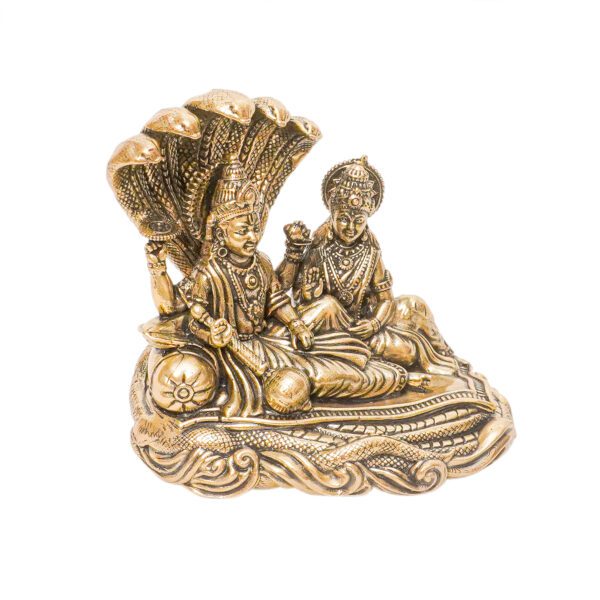 Brass Vishnu Laxmi 2.8 Inch KBH09567