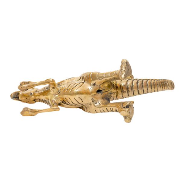 Elegant Brass Dinosaur 6.3"inch Height Premium Prehistoric Art Object BH10956