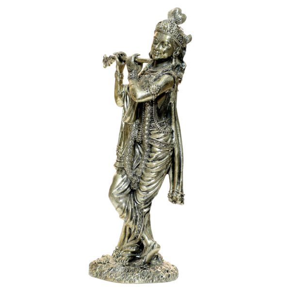 Brass Krishna, 6 Inch KBH09570, Weight is 210 Gram, 1 Pcs