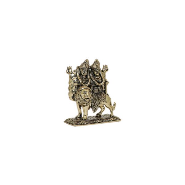 Brass Chamuda MAA, 1.6 Inch KBH10466, Weight is 45 Gram, 1 Pcs