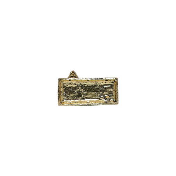 Brass Chamuda MAA, 1.6 Inch KBH10466, Weight is 45 Gram, 1 Pcs