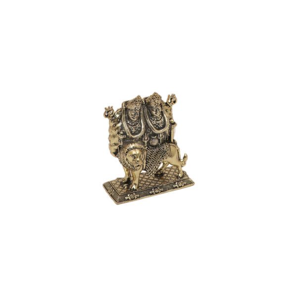 Brass Chamuda MAA, 1.6 Inch KBH10466, Weight is 45 Gram, 1 Pcs