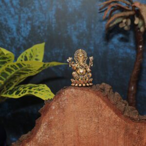 Brass Ganesha, 1.5 Inch, KBH10565