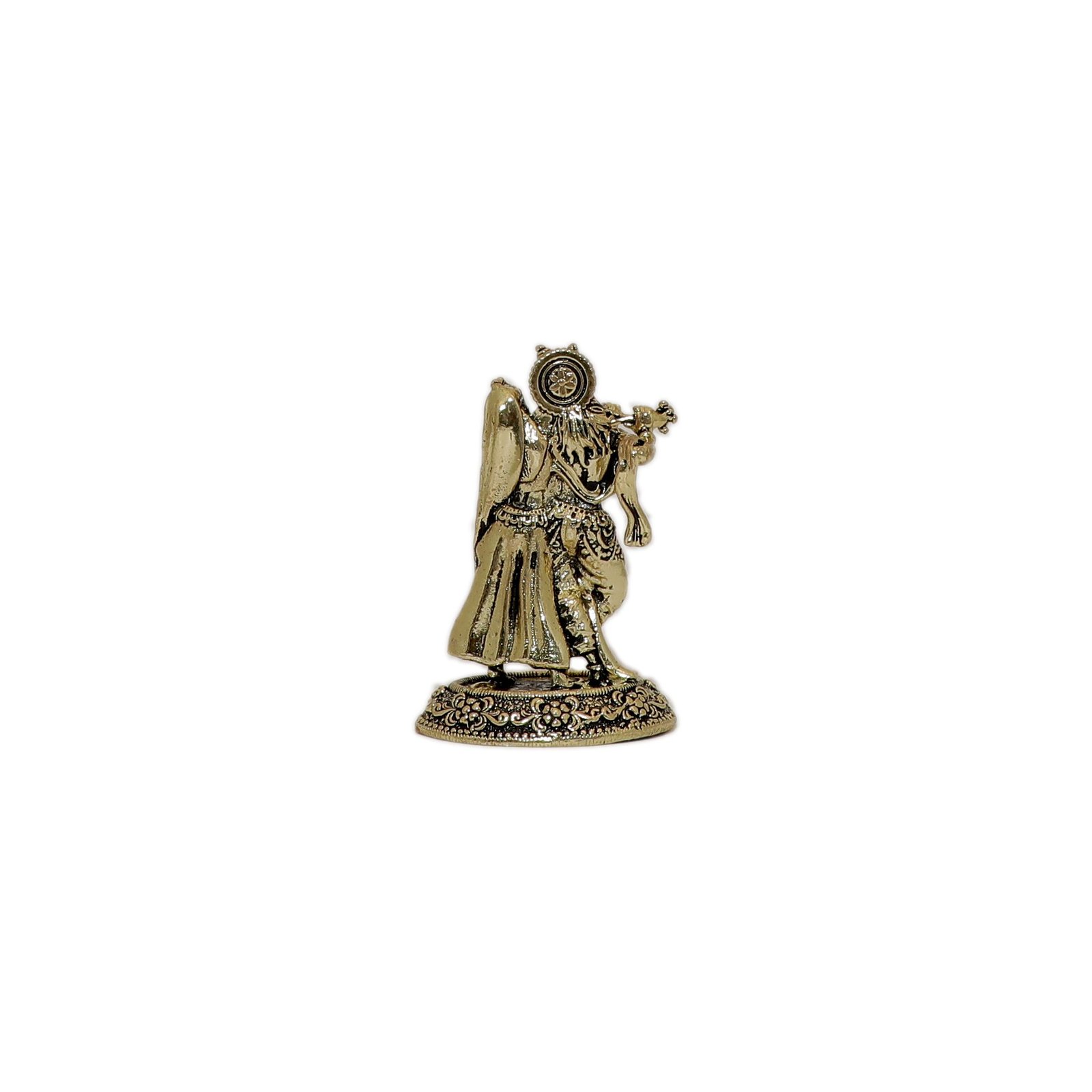 Brass Radha Krishna, 1.5 Inch, KBH10576 Brass Radha Krishna, 1.5 Inch, KBH10576