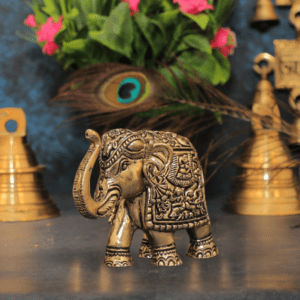 Brass Elephant, 3.8 Inch, KBH10714