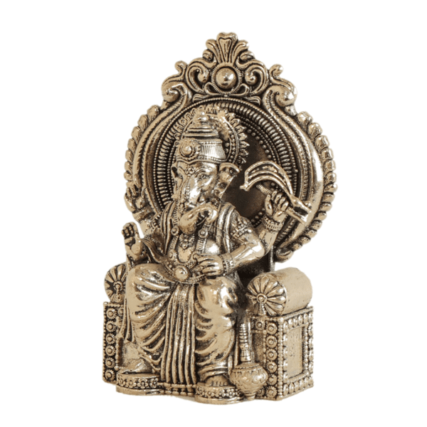 Brass Lalbaug Ganesha 1.8 Inch KBH10814