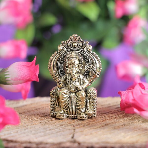 Brass Lalbaug Ganesha 1.8 Inch KBH10814