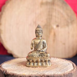 Brass Buddha 3.2 Inch KBH10847