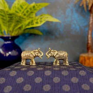 Brass Elephant 0.8 Inch KBH10943