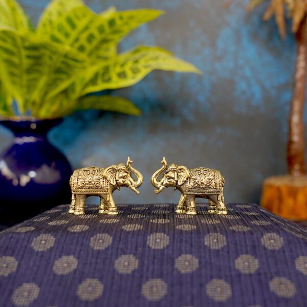 Brass Elephant 0.8 Inch KBH10943
