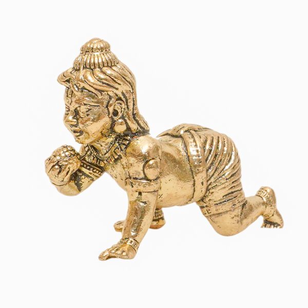 Brass Bal Krishna 1.8 Inch KBH10946
