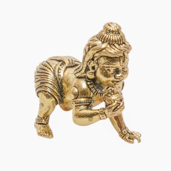 Brass Bal Krishna 1.8 Inch KBH10946