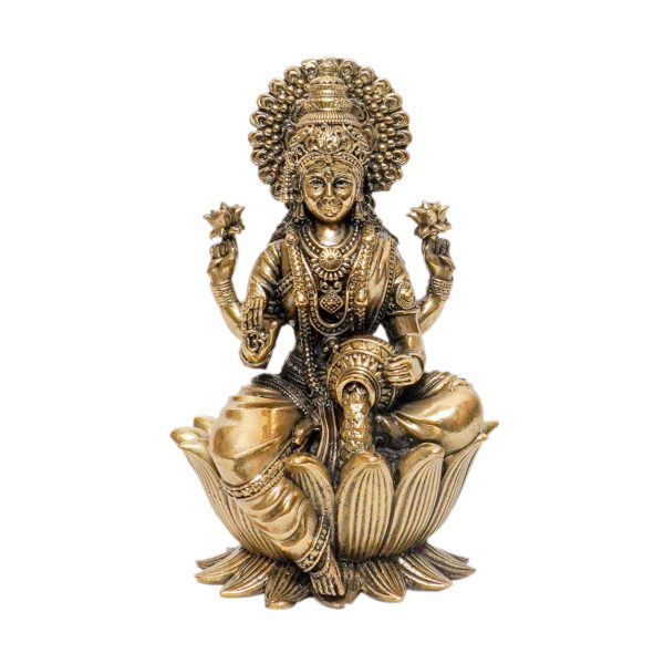 Brass lakshmi 3.8 Inch KBH10996