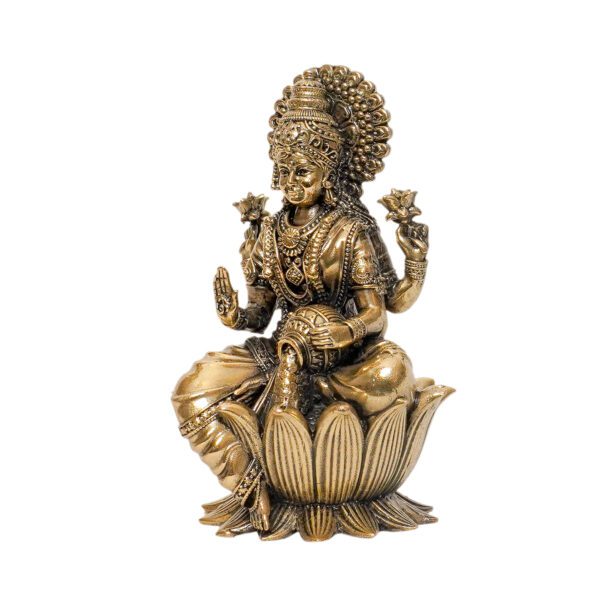 Brass lakshmi 3.8 Inch KBH10996