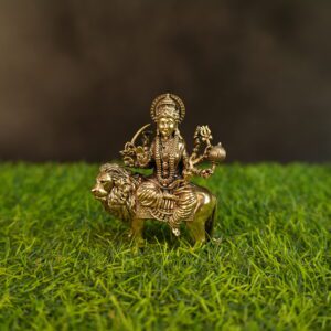 Brass Ambe Maa, 4.9 Inch, KBH11003 ,1 Pcs
