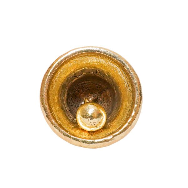 Brass Nandi Bell, 3.8 Inch, KBH11005, 1 Pcs