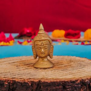Brass Buddha, 2 Inch BH11018