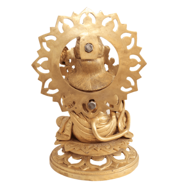 Brass Hanuman, 17 Inch, KBH11022, 1 Pcs