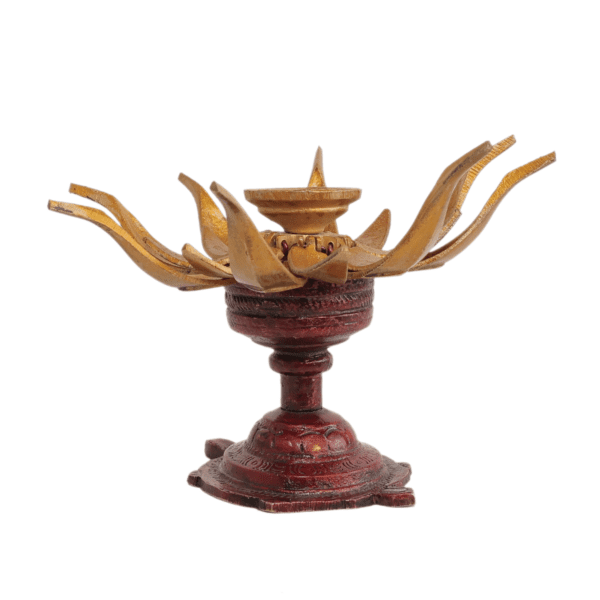 Brass Tortoise Shivling Stand,4.2 Inch BH11033