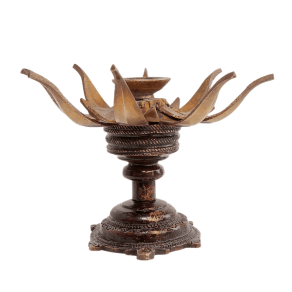 Brass Tortoise Shivling Stand,5.5 Inch BH11034