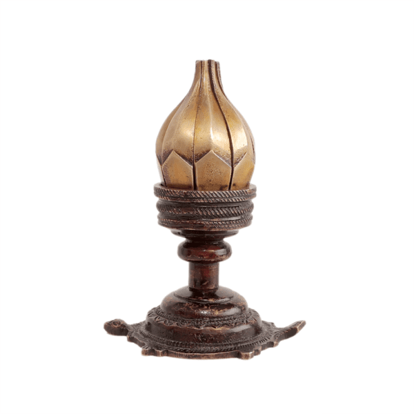 Brass Tortoise Shivling Stand,5.5 Inch BH11034