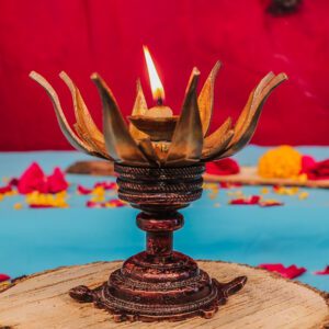 Brass Tortoise Shivling Stand,5.5 Inch BH11034