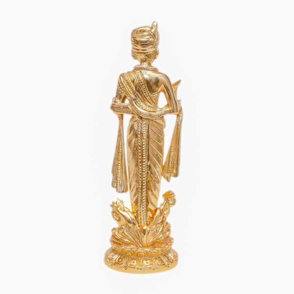 Brass Swaminarayan Pair 2.7 Inch KBH11039