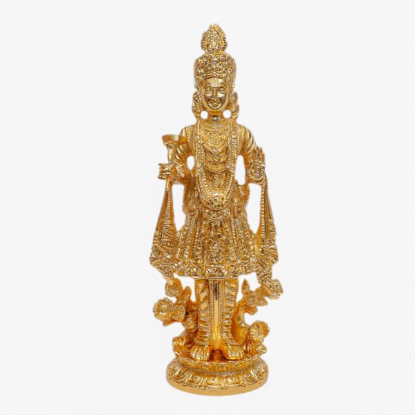 Brass Swaminarayan Pair 2.7 Inch KBH11039