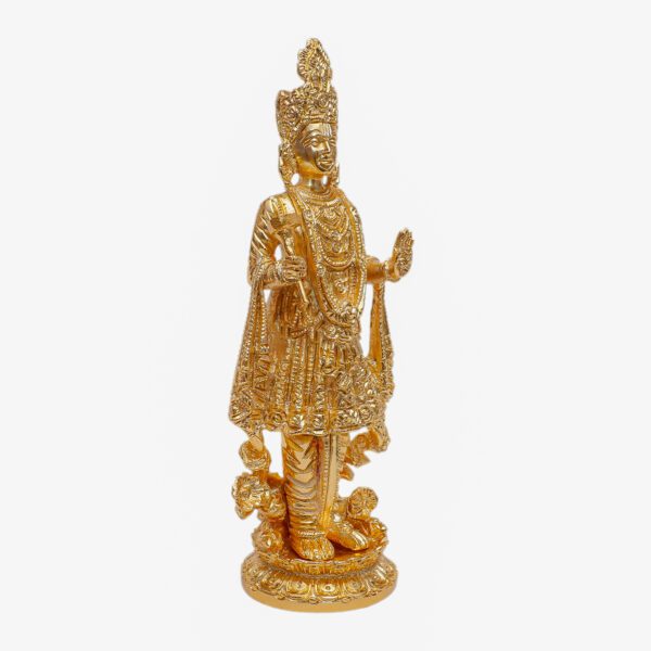 Brass Swaminarayan Pair 2.7 Inch KBH11039