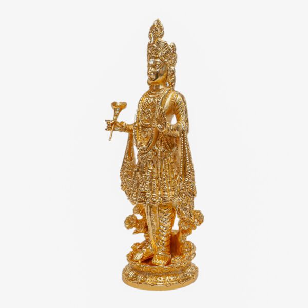 Brass Swaminarayan Pair 2.7 Inch KBH11039