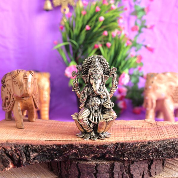 Brass Ganesha 4 Inch KBH11041