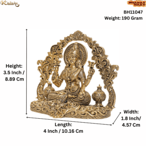 Brass Lakshmi 3.5 Inch KBH11047