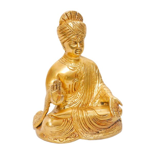 Brass Sahajanand Swami 5.2 Inch KBH11080