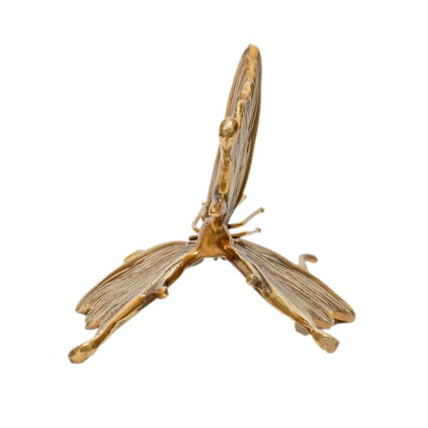 Brass Butterfly Candle Holder 5.5 Inch KBH11087