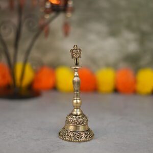 Brass Bell, 3.6 Inch, KBH11100, Weight is 50 Gram, 1 Pcs