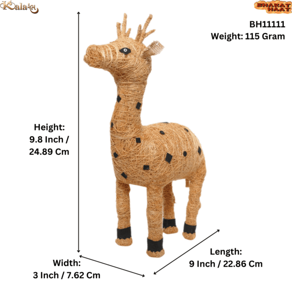 Weed grass Deer 9.8 Inch KBH11111