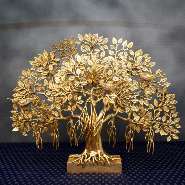 Brass Table Tree,21 Inch, KBH11119, Weight is 9.69 Kg, 1 Pcs