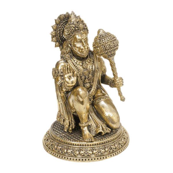 Brass Hanuman, 7.5 Inch , KBH11124, Weight is 1.3 Kg, 1 Pcs