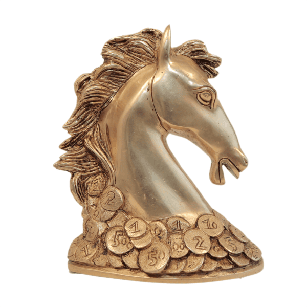Brass Horse , 6.5 Inch , KBH11126, Weight is 1.95 Kg, 1 Pcs