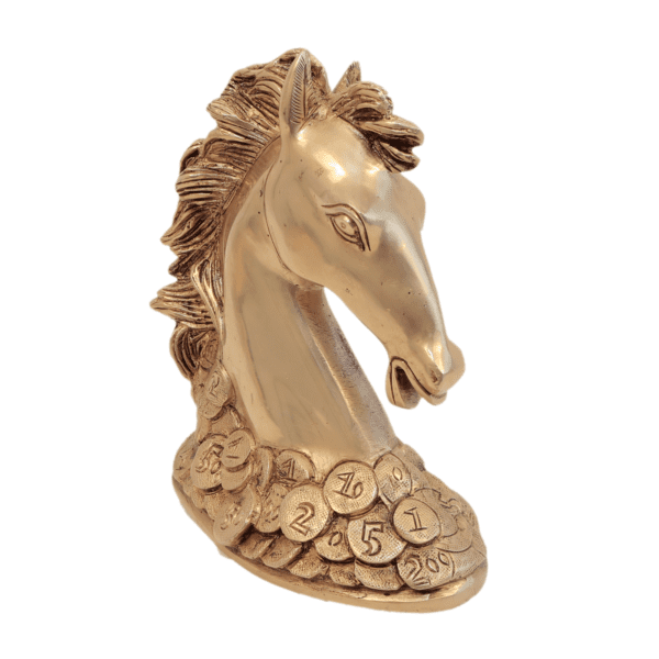 Brass Horse , 6.5 Inch , KBH11126, Weight is 1.95 Kg, 1 Pcs