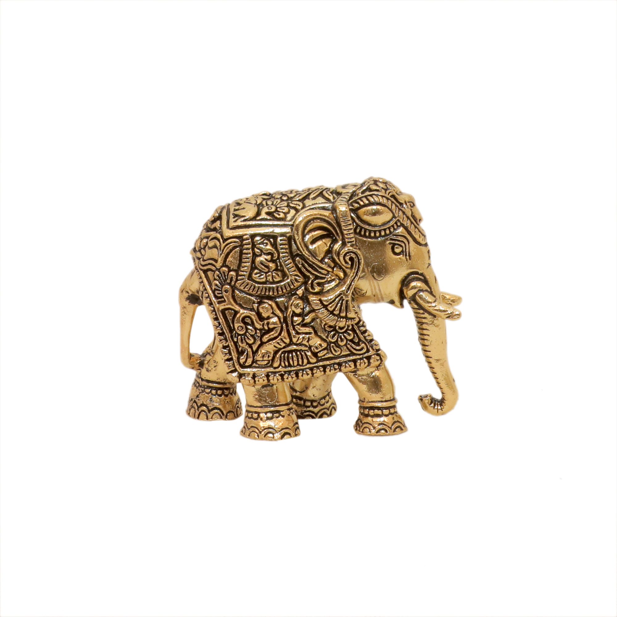 Brass Elephant, 2.9 Inch KBH11131, Weight is 248 Gram, 1 Pcs Brass Elephant, 2.9 Inch KBH11131, Weight is 248 Gram, 1 Pcs